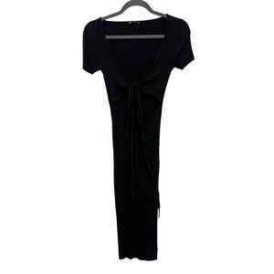 Zara ribbed midi dress size medium